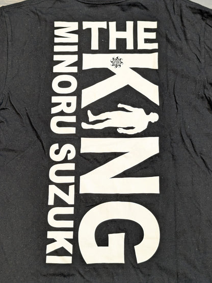 鈴木みのる「THE KING」Tシャツ(ブラック)