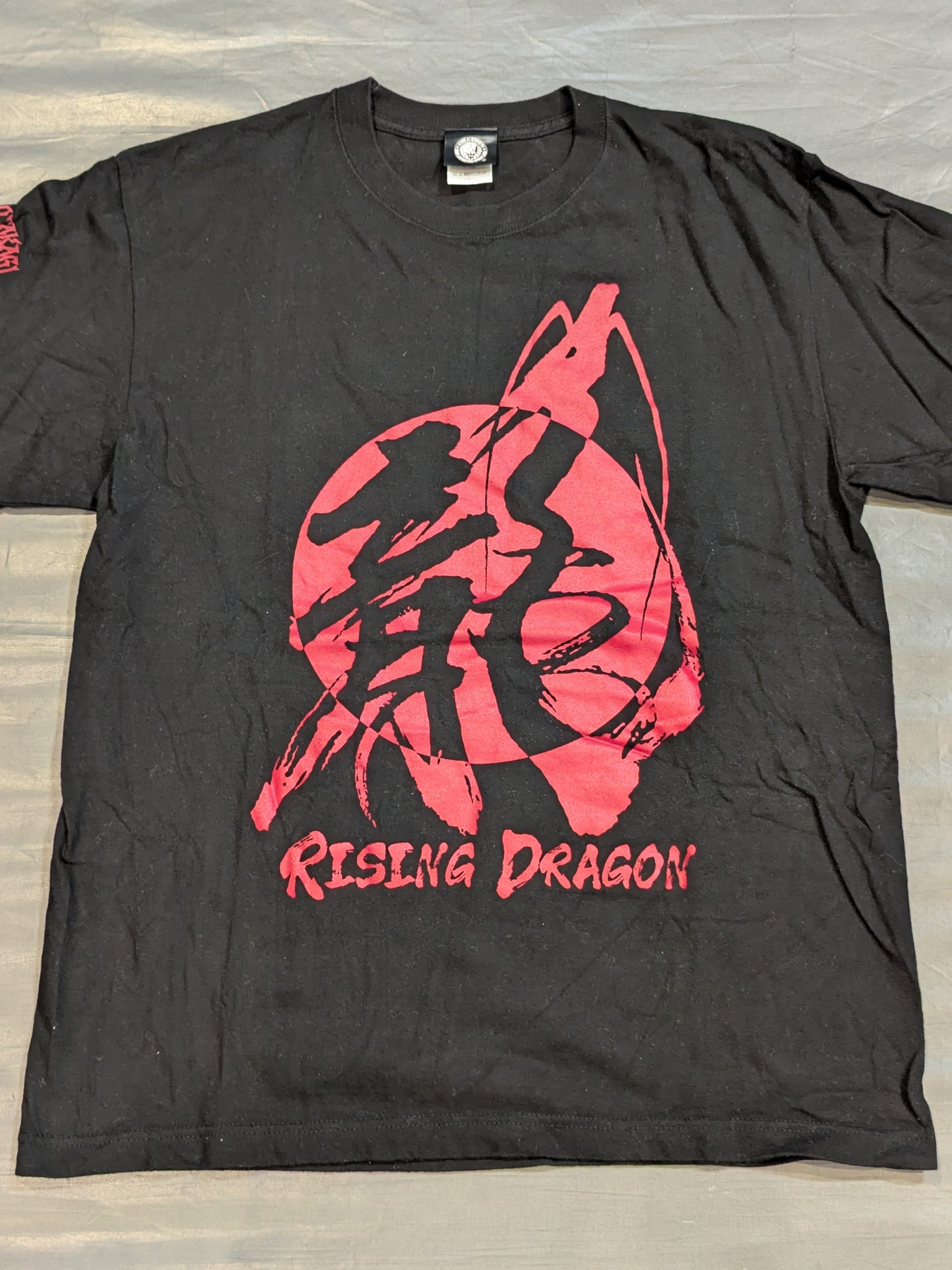 鷹木信悟 20th RISING DRAGON Tシャツ①(ブラック）