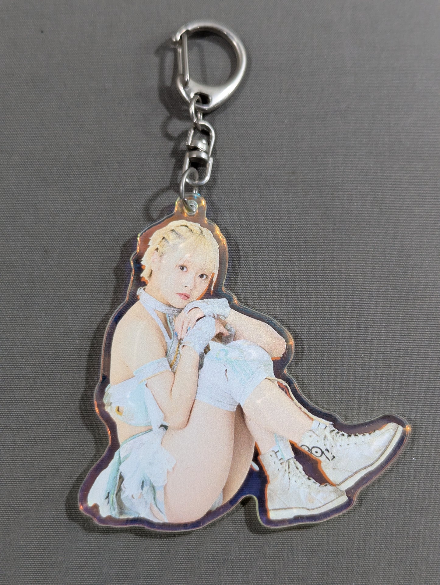 NATSUPOI Sitting Acrylic Keychain