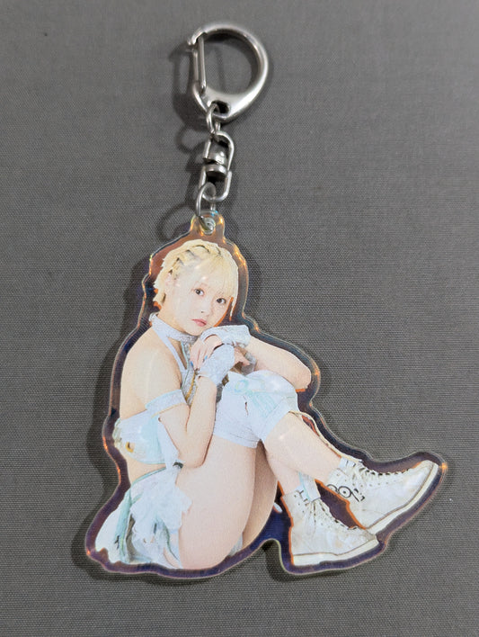 NATSUPOI Sitting Acrylic Keychain