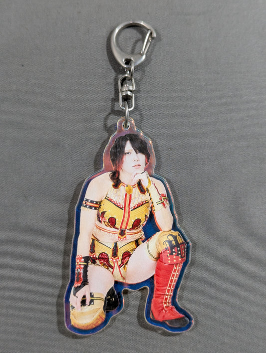 Utami Hayashishita Sitting Acrylic Keychain