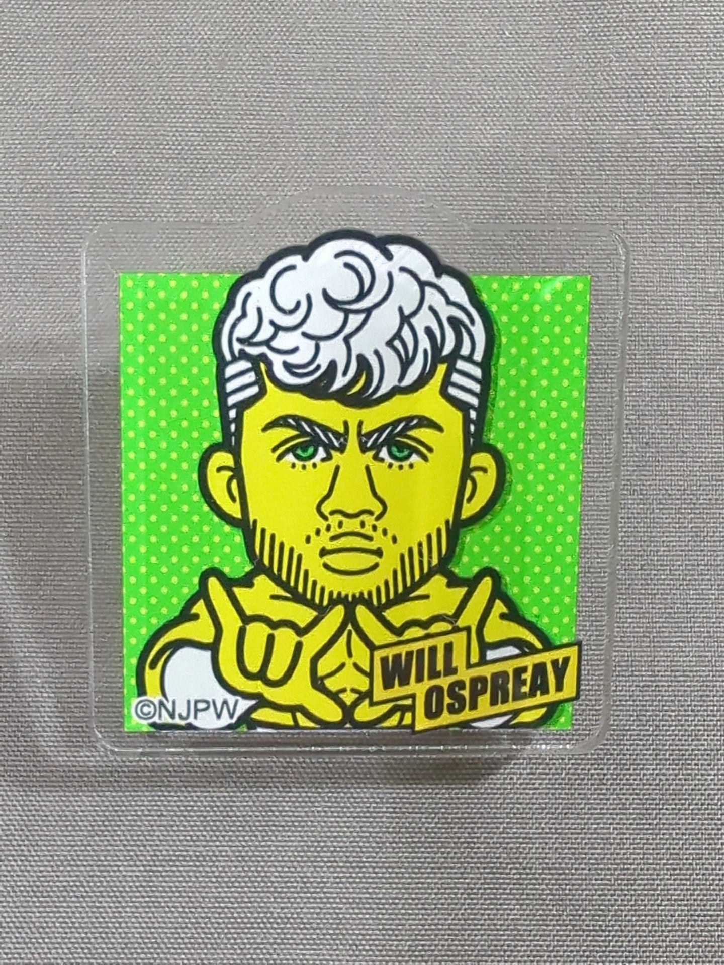ウィル・オスプレイ 新日本プロレスCOLLECTION アクリルクリップ