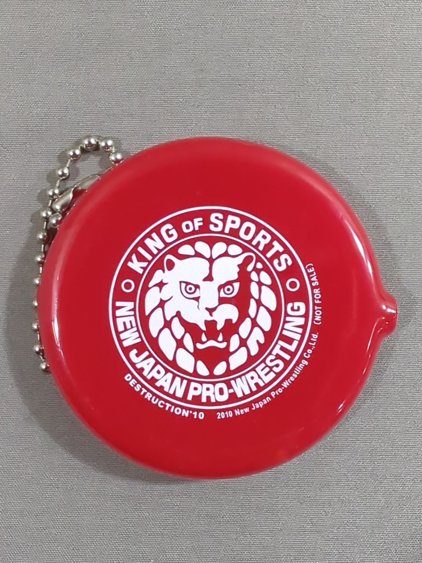 New Japan Pro Wrestling  Lion Mark  Rubber Coin Case