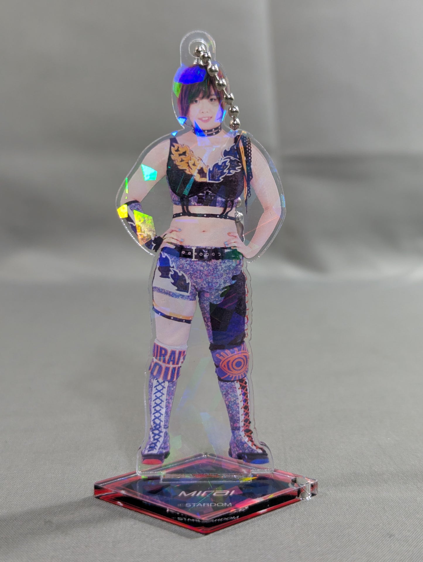 MIRAI Random Hologram Acrylic Stand Keychain