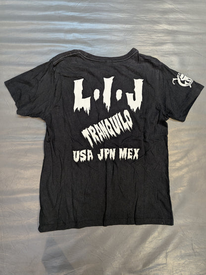 L・I・J Tシャツ④(ブラック×ホワイト)