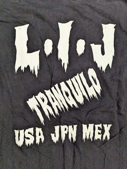 L・I・J Tシャツ④(ブラック×ホワイト)