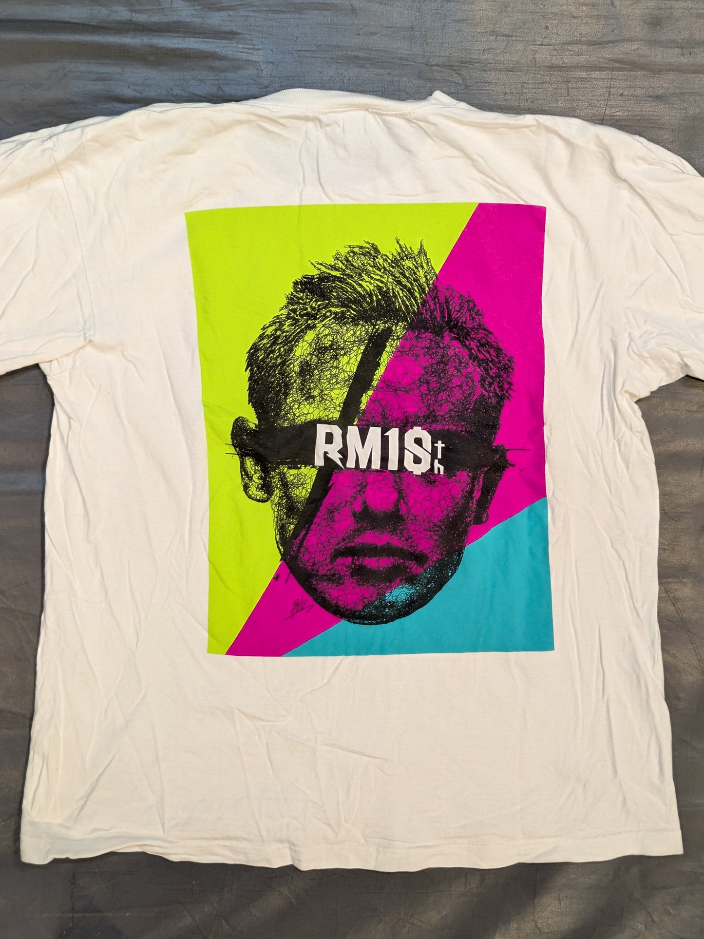 オカダ・カズチカ「RM10th FACE Ⅱ」Tシャツ②(ホワイト)