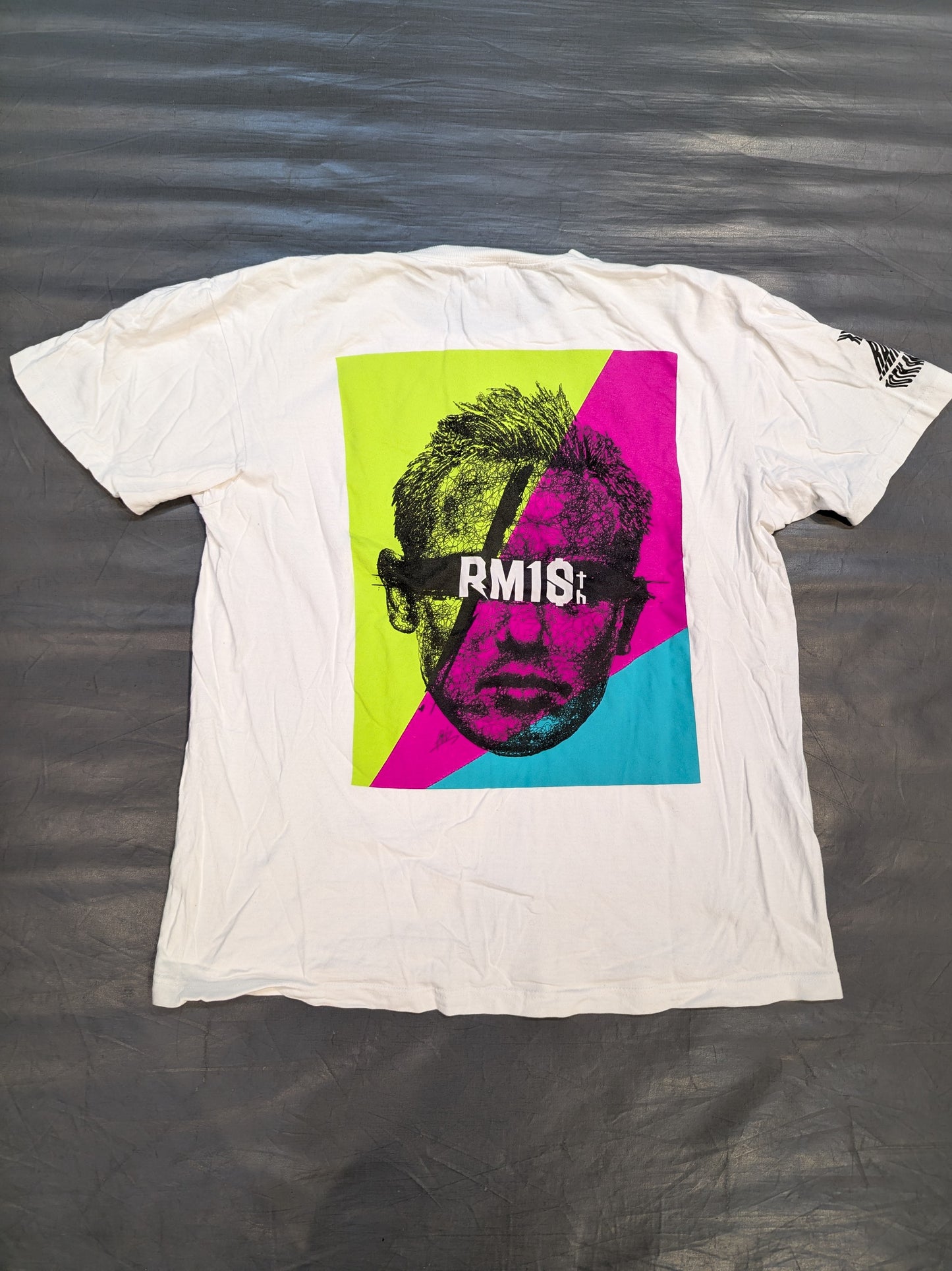 オカダ・カズチカ「RM10th FACE Ⅱ」Tシャツ②(ホワイト)