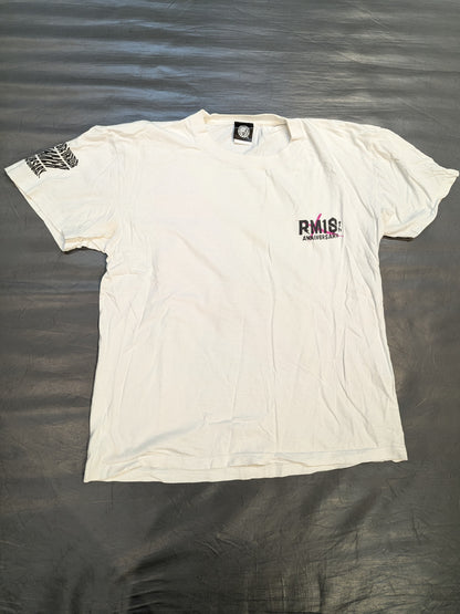 オカダ・カズチカ「RM10th FACE Ⅱ」Tシャツ②(ホワイト)