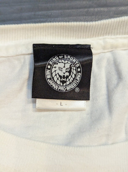 オカダ・カズチカ「RM10th FACE Ⅱ」Tシャツ②(ホワイト)