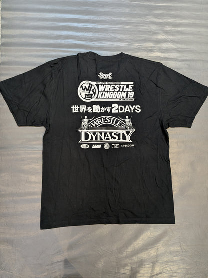 WRESTLE KINGDOM 19＆WRESTLE DYNASTY 大会記念Tシャツ