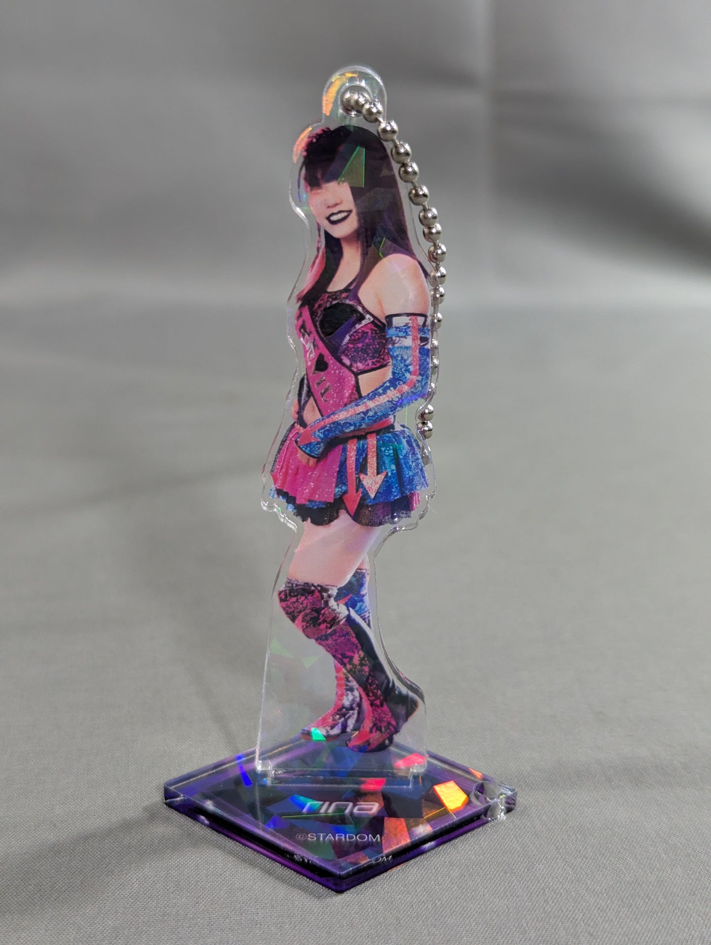 RINA Random Hologram Acrylic Stand Keychain
