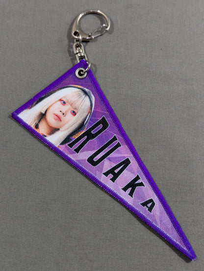 RUAKA Random Pennant-Style Key Holder