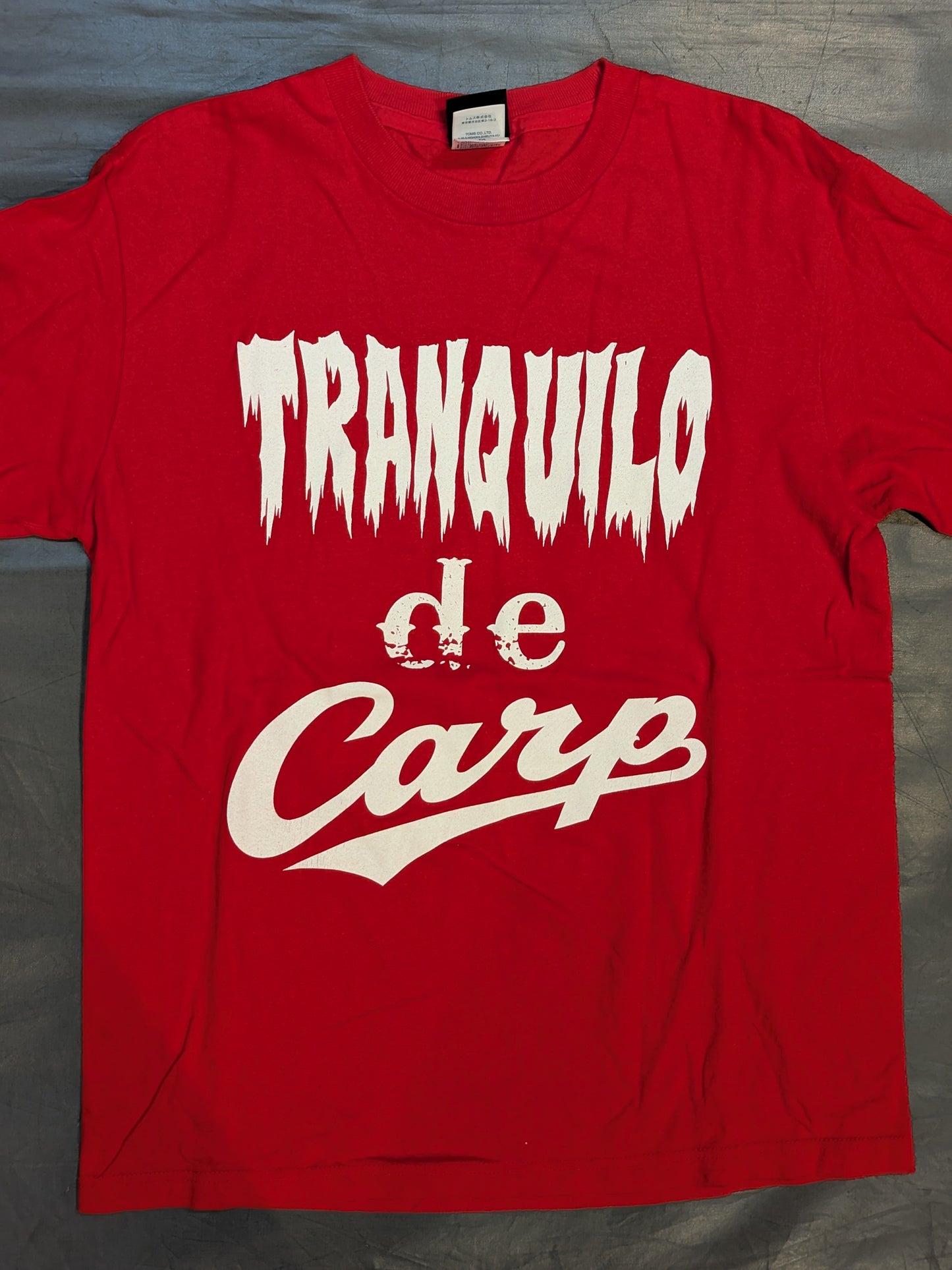 広島東洋カープ×内藤哲也「TRANQUILO de Carp」ロングスリーブTシャツ②(レッド)