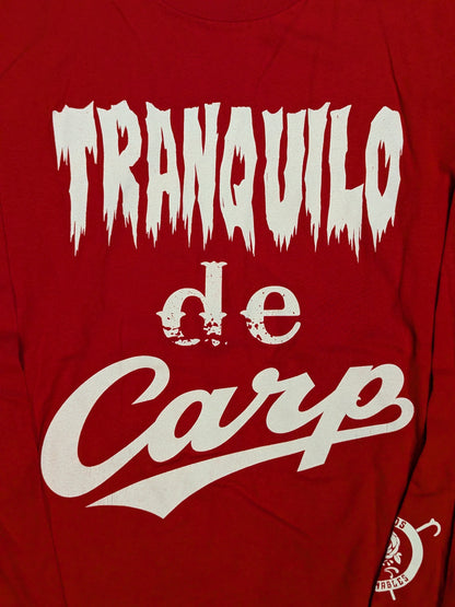 広島東洋カープ×内藤哲也「TRANQUILO de Carp」ロングスリーブTシャツ②(レッド)