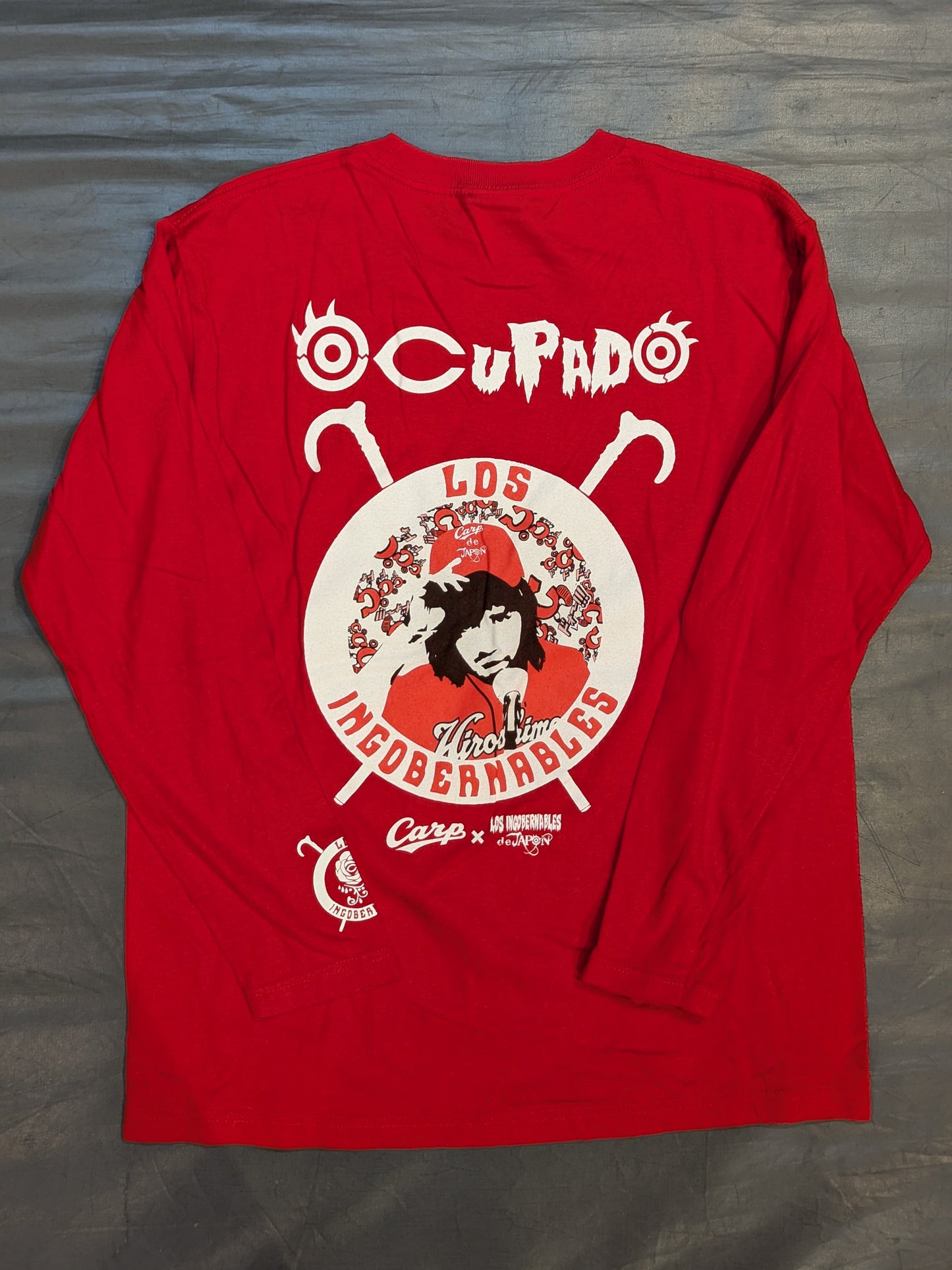 広島東洋カープ×内藤哲也「TRANQUILO de Carp」ロングスリーブTシャツ②(レッド)