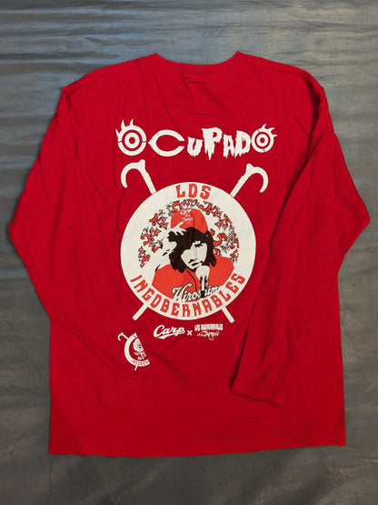 広島東洋カープ×内藤哲也「TRANQUILO de Carp」ロングスリーブTシャツ②(レッド)