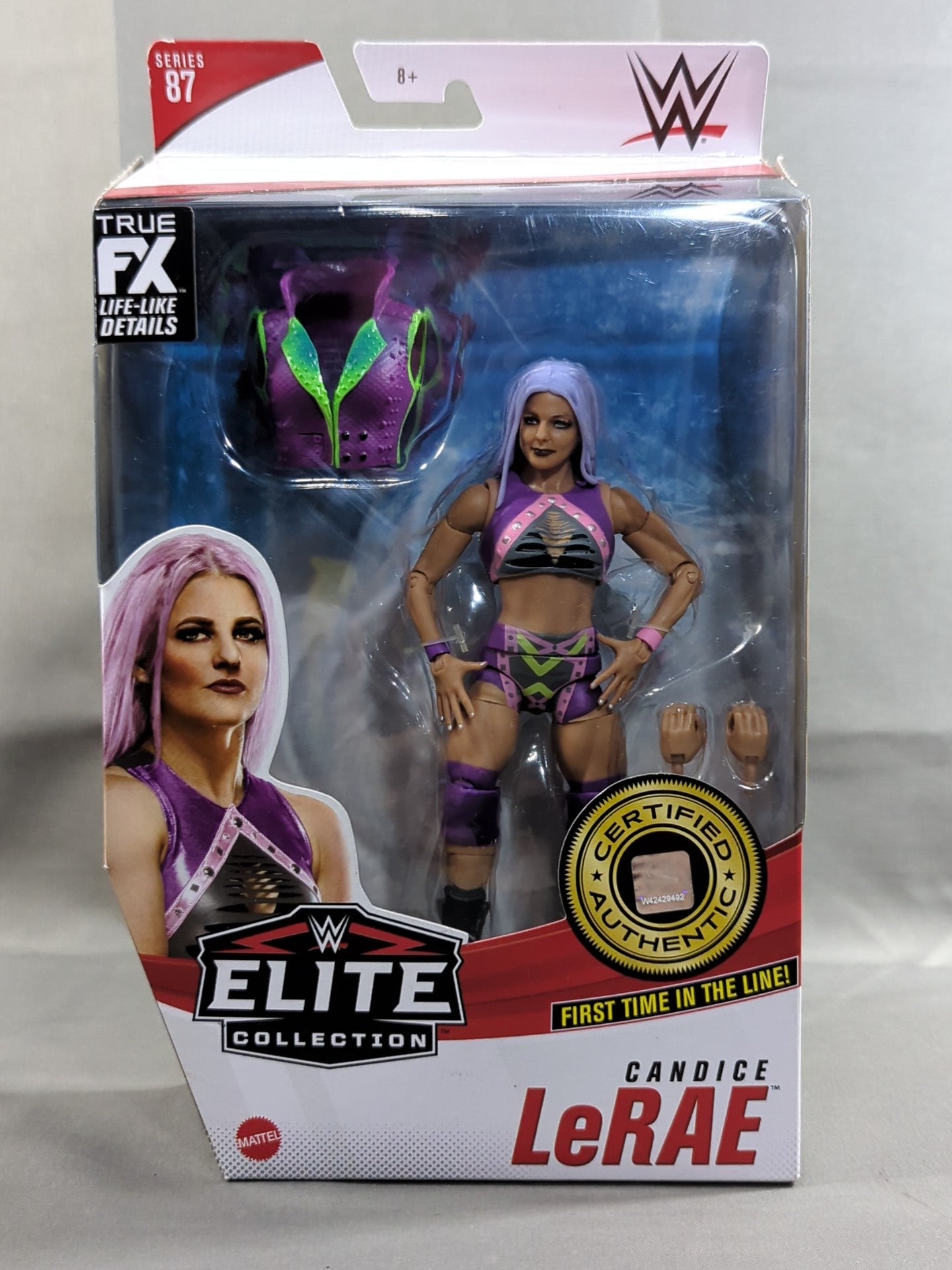 Candice Lelae (Purple Costume)