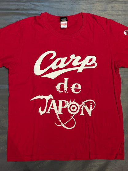 広島東洋カープ×内藤哲也「Carp de JAPON」Tシャツ②(レッド)