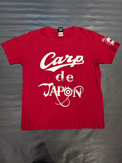 広島東洋カープ×内藤哲也「Carp de JAPON」Tシャツ②(レッド)