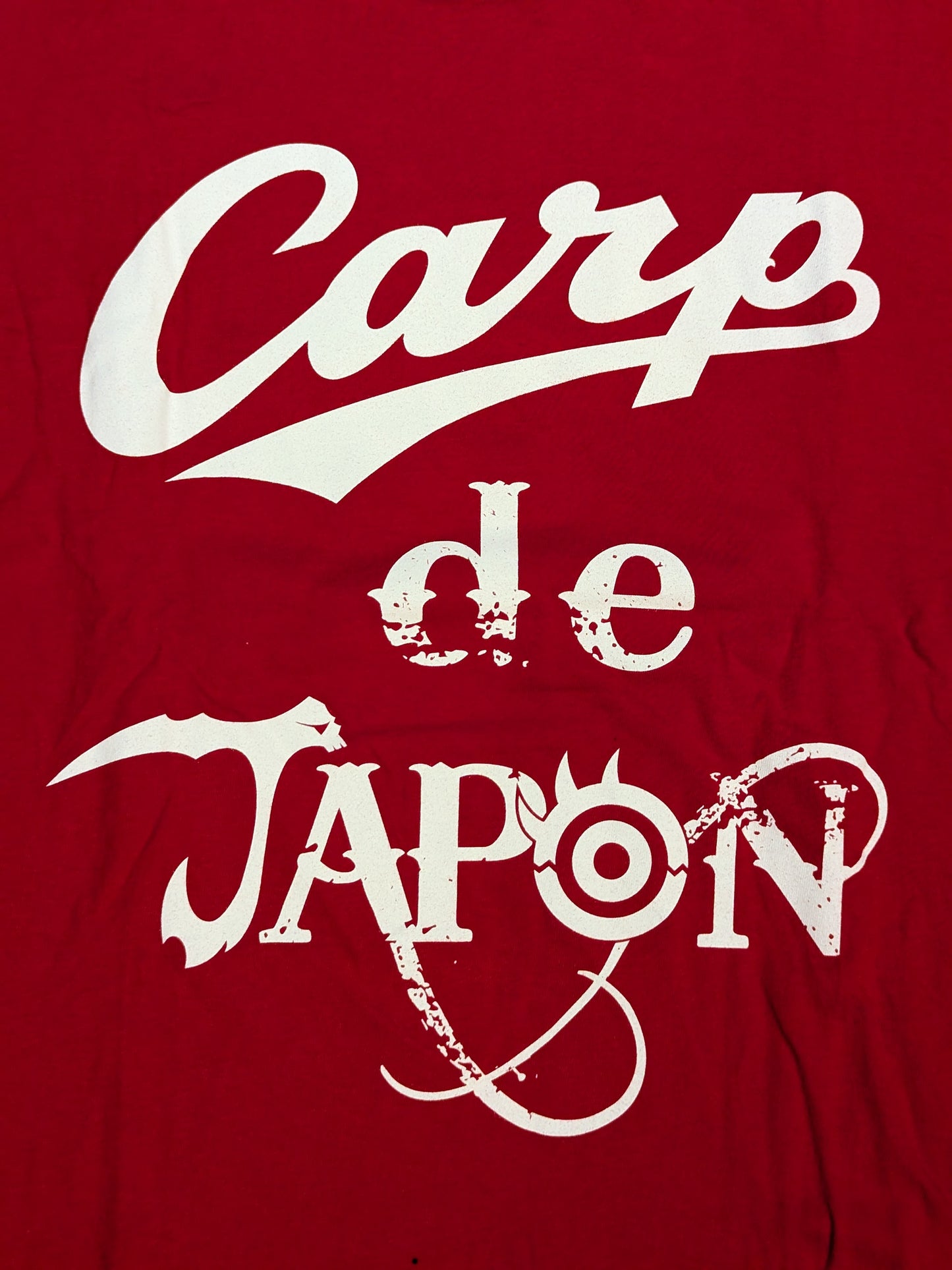 広島東洋カープ×内藤哲也「Carp de JAPON」Tシャツ②(レッド)