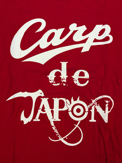 広島東洋カープ×内藤哲也「Carp de JAPON」Tシャツ②(レッド)