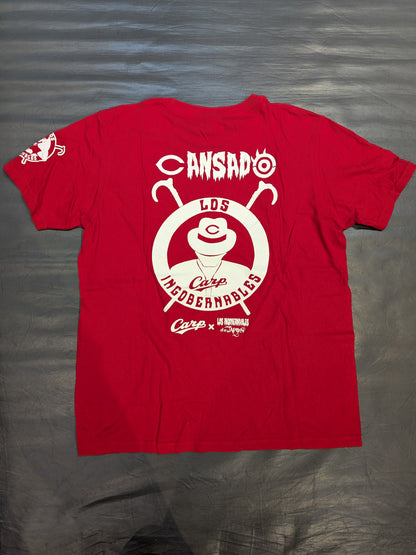 広島東洋カープ×内藤哲也「Carp de JAPON」Tシャツ②(レッド)