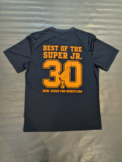 BEST OF THE SUPER Jr.30 大会記念ドライTシャツ(ネイビー)