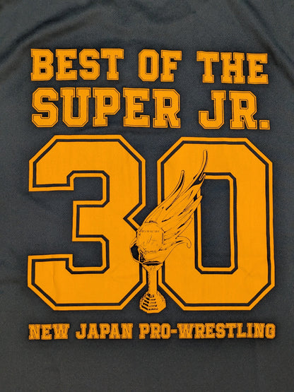 BEST OF THE SUPER Jr.30 大会記念ドライTシャツ(ネイビー)