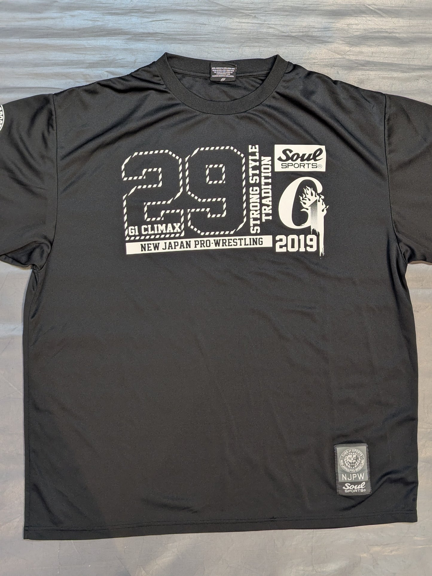 G1 CLIMAX 29 大会記念 SOUL SPORT ドライTシャツ②