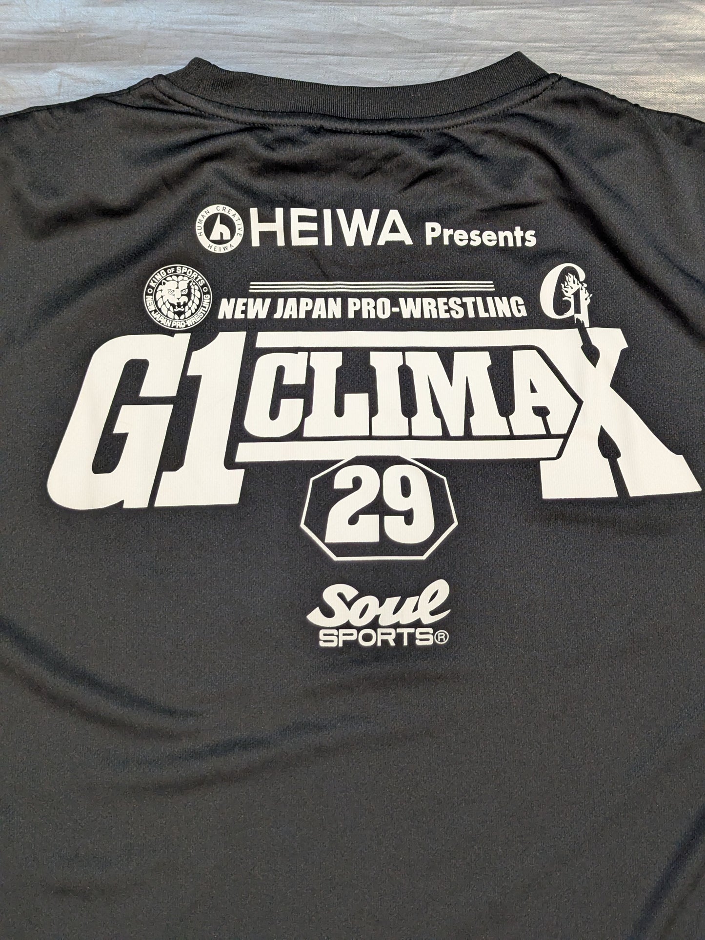 G1 CLIMAX 29 大会記念 SOUL SPORT ドライTシャツ②