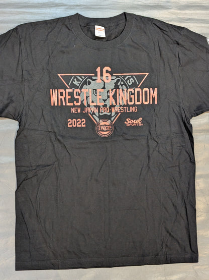 WRESTLE KINGDOM 16 大会記念「SOUL SPORTS」Tシャツ①