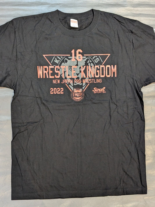 WRESTLE KINGDOM 16 大会記念「SOUL SPORTS」Tシャツ①