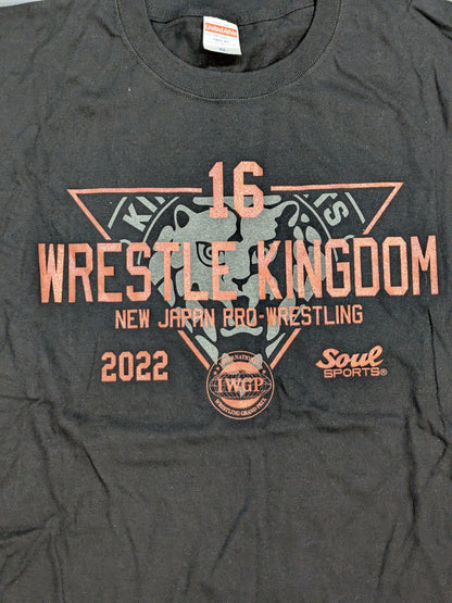WRESTLE KINGDOM 16 大会記念「SOUL SPORTS」Tシャツ①
