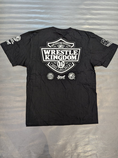 WRESTLE KINGDOM 16 大会記念「SOUL SPORTS」Tシャツ①