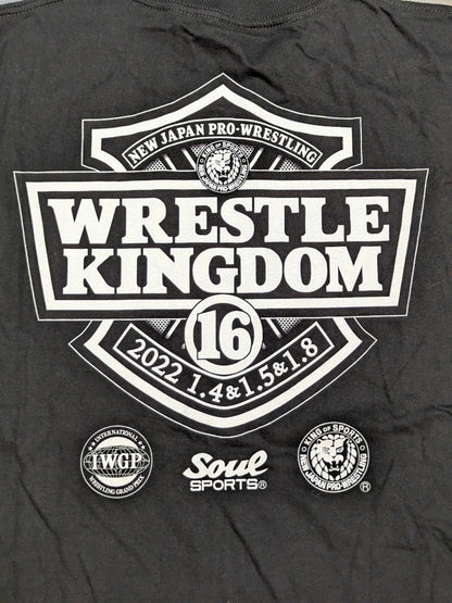 WRESTLE KINGDOM 16 大会記念「SOUL SPORTS」Tシャツ①