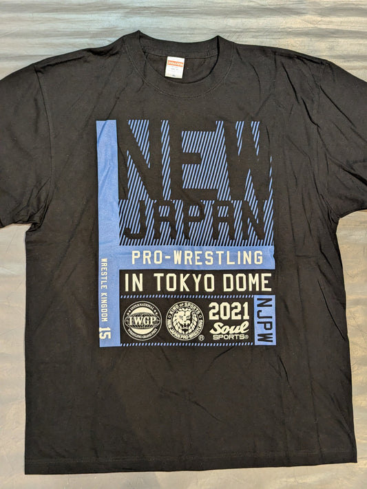 WRESTLE KINGDOM 15 大会記念「SOUL SPORTS」Tシャツ①