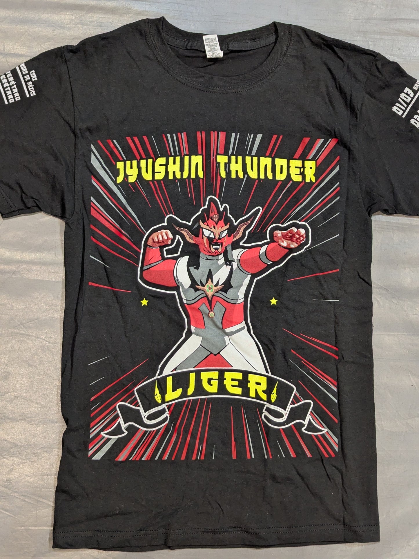 獣神サンダー・ライガー「REVENGE MEXICO TOUR 2025」イラストTシャツ①
