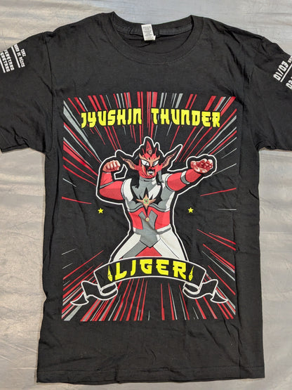 獣神サンダー・ライガー「REVENGE MEXICO TOUR 2025」イラストTシャツ①