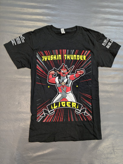 獣神サンダー・ライガー「REVENGE MEXICO TOUR 2025」イラストTシャツ①