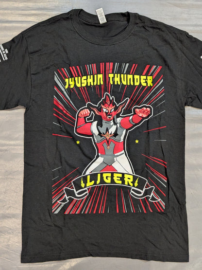 獣神サンダー・ライガー「REVENGE MEXICO TOUR 2025」イラストTシャツ②