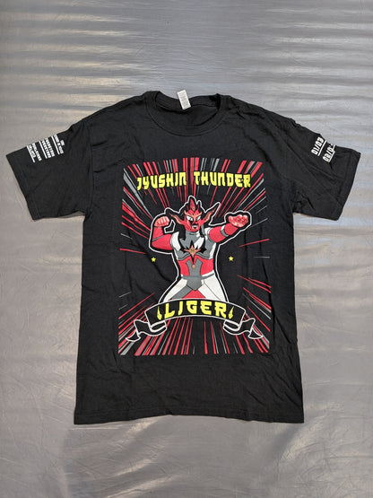 獣神サンダー・ライガー「REVENGE MEXICO TOUR 2025」イラストTシャツ②