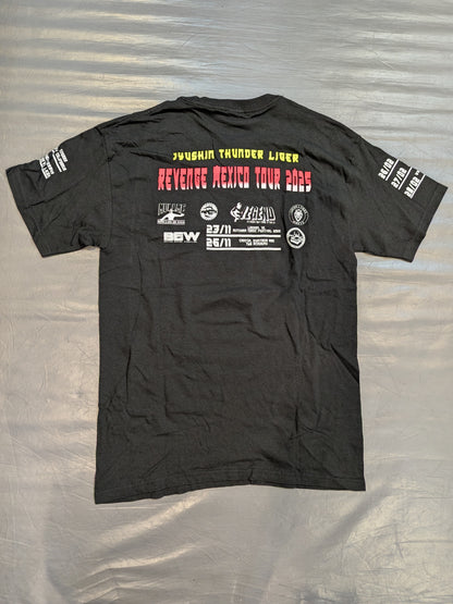 獣神サンダー・ライガー「REVENGE MEXICO TOUR 2025」イラストTシャツ②
