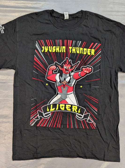 獣神サンダー・ライガー「REVENGE MEXICO TOUR 2025」イラストTシャツ③