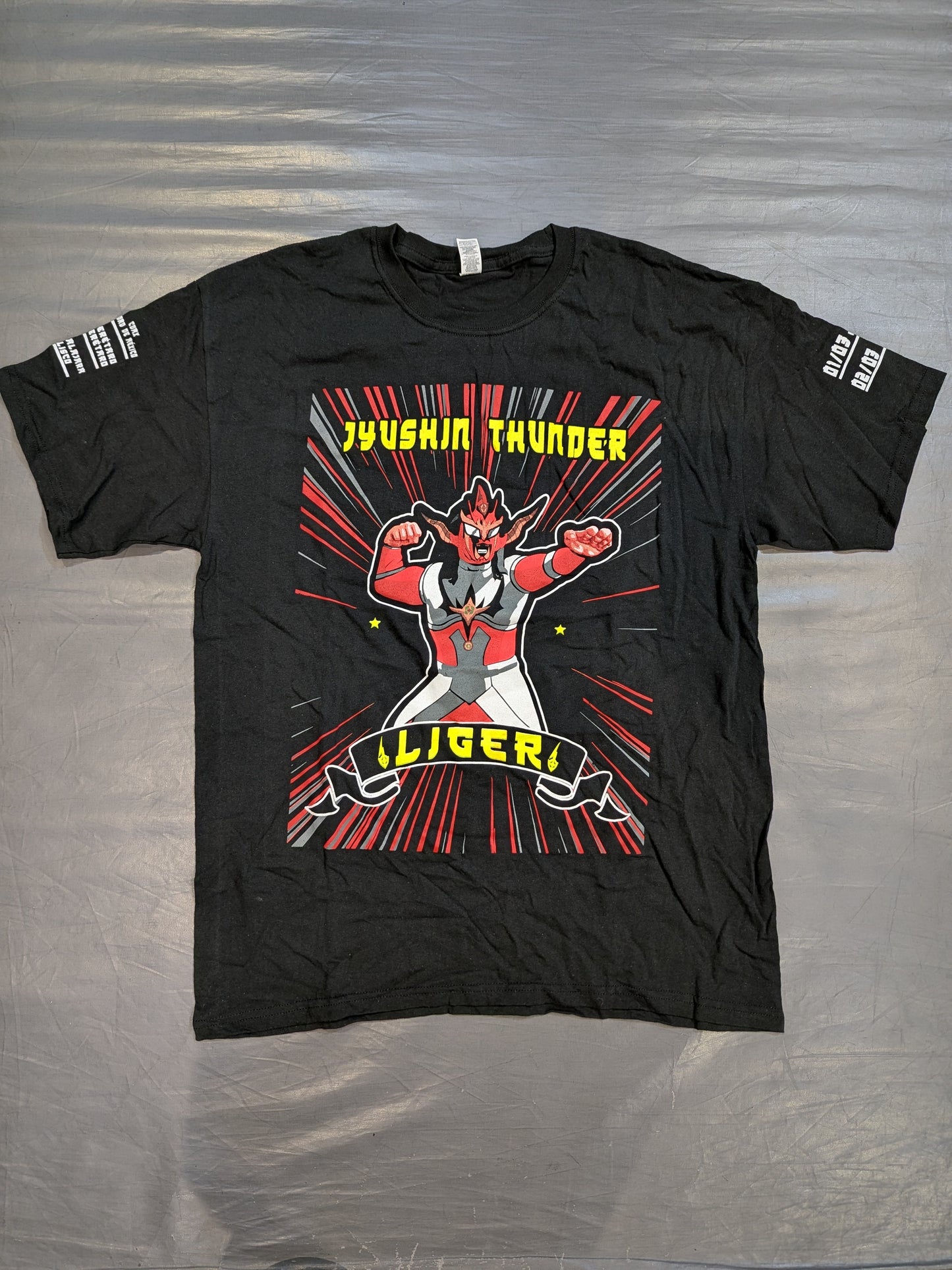 獣神サンダー・ライガー「REVENGE MEXICO TOUR 2025」イラストTシャツ③