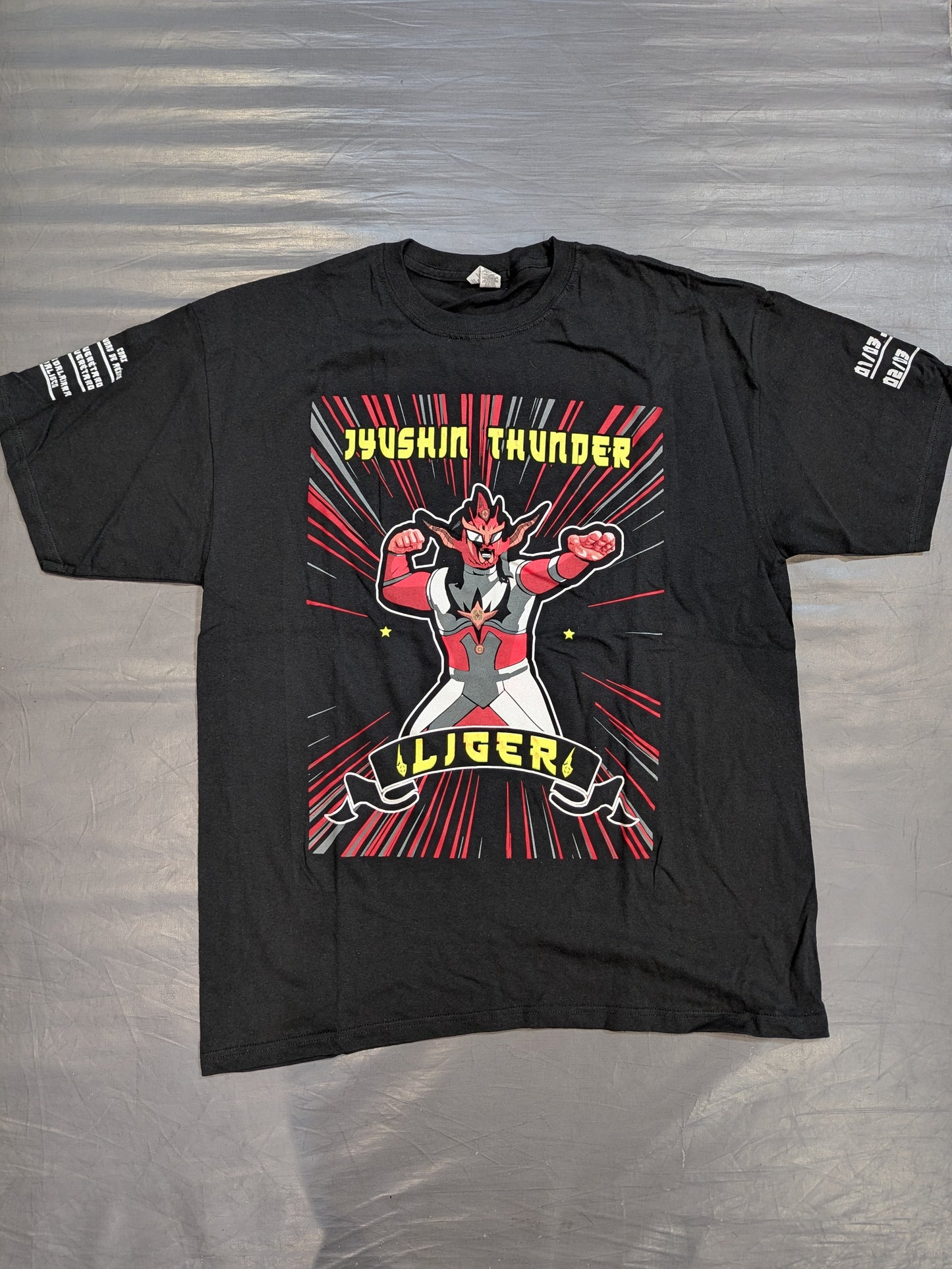 獣神サンダー・ライガー「REVENGE MEXICO TOUR 2025」イラストTシャツ④
