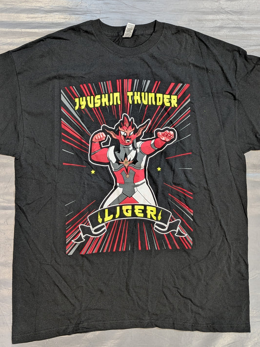 獣神サンダー・ライガー「REVENGE MEXICO TOUR 2025」イラストTシャツ⑤