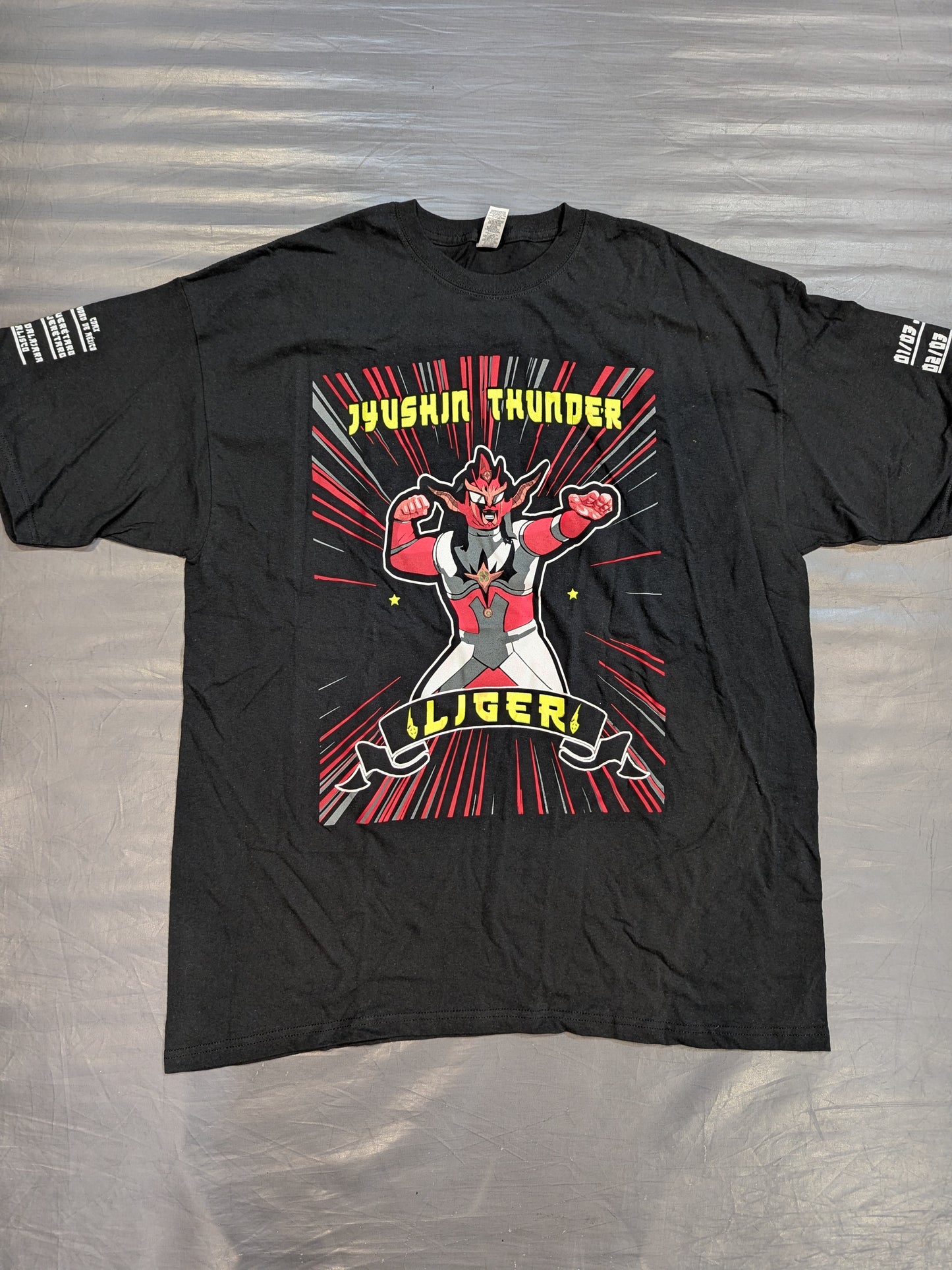 獣神サンダー・ライガー「REVENGE MEXICO TOUR 2025」イラストTシャツ⑤