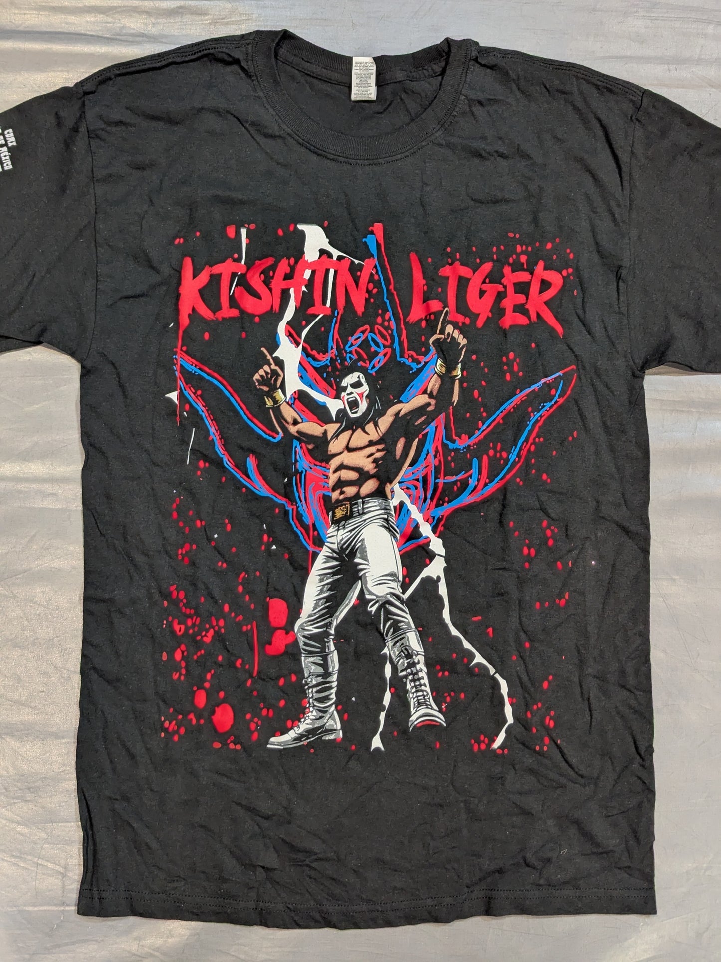 鬼神ライガー「REVENGE MEXICO TOUR 2025」イラストTシャツ①