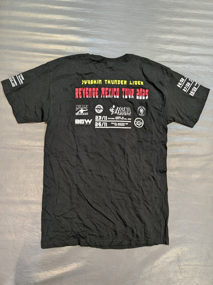 鬼神ライガー「REVENGE MEXICO TOUR 2025」イラストTシャツ①